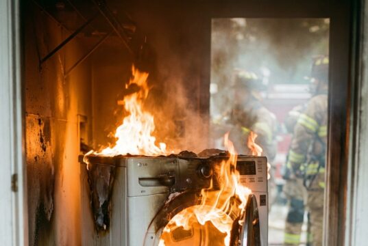 Dit vergeten klepje in je droger kan brand veroorzaken – zo maak je het veilig schoon