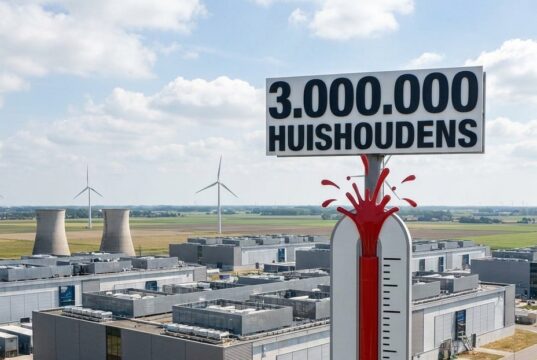 Minstens 7 nieuwe megadatacenters op komst: energieverbruik als van miljoenen huishoudens